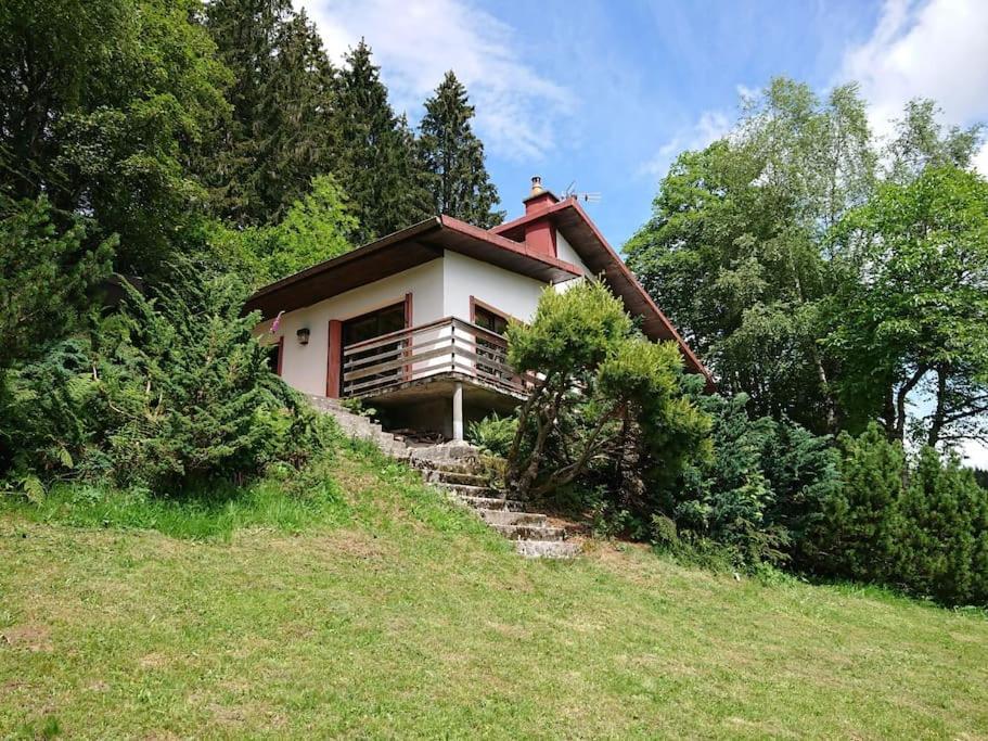 Maison D'Altitude Avec Vue Panoramique A Gerardmer Bagian luar foto