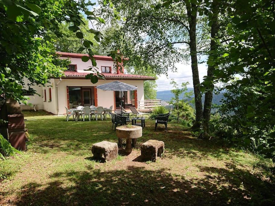 Maison D'Altitude Avec Vue Panoramique A Gerardmer Bagian luar foto