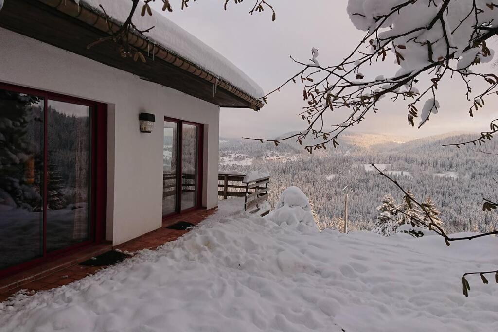 Maison D'Altitude Avec Vue Panoramique A Gerardmer Bagian luar foto