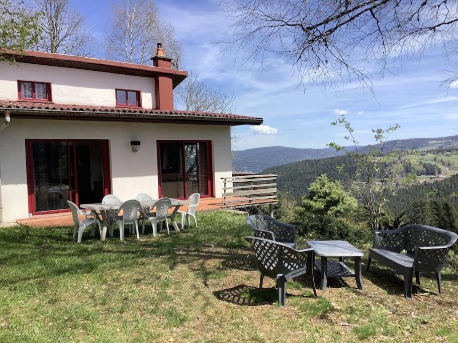 Maison D'Altitude Avec Vue Panoramique A Gerardmer Bagian luar foto