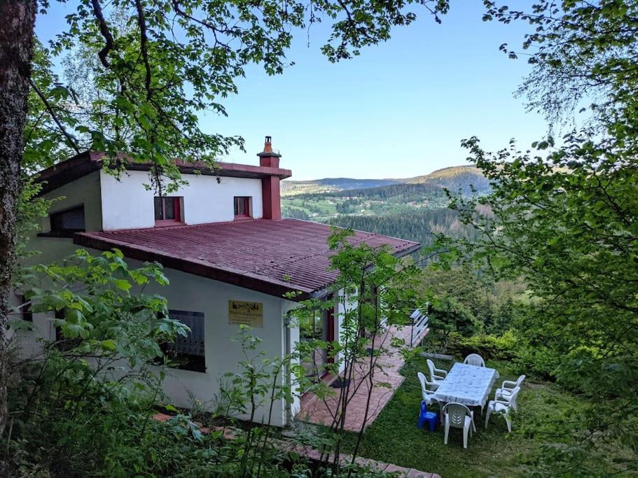 Maison D'Altitude Avec Vue Panoramique A Gerardmer Bagian luar foto